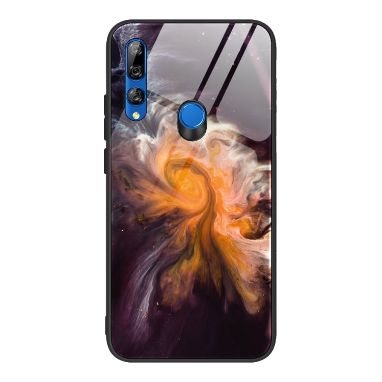 Custodia protettiva in vetro con motivo in marmo, For Huawei P30 lite / nova 4e, For Huawei P30 Pro, For Huawei Y9 Prime (2019) / P Smart Z, For Honor 20 / nova 5T