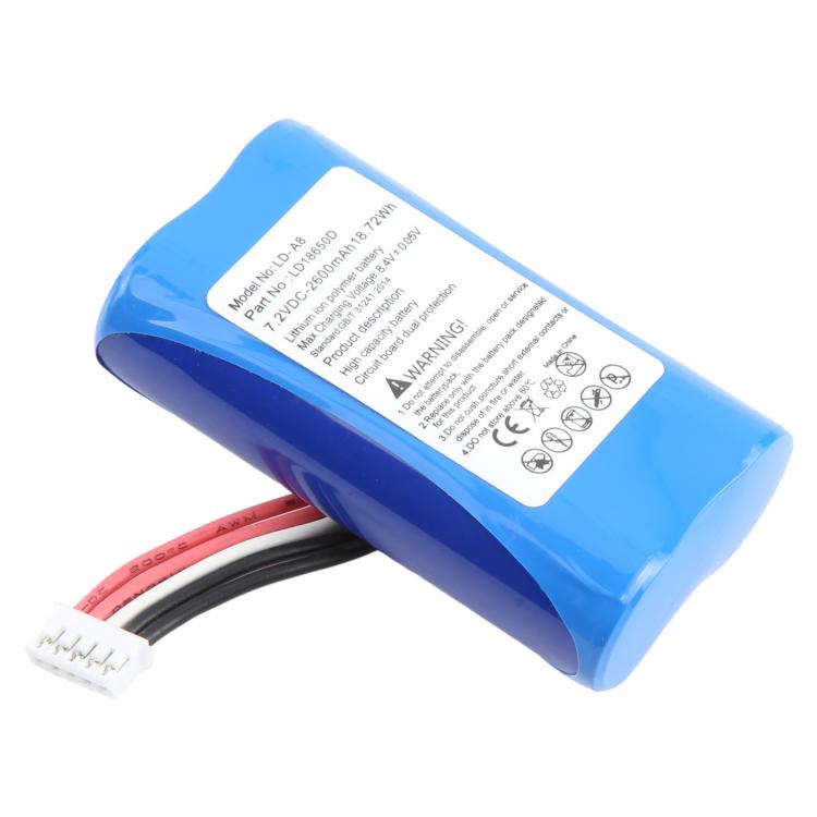 For Landi A8 E350 / E550 LD-A8 LD18650D 2600mAh Battery, For Landi A8 E350 / E550