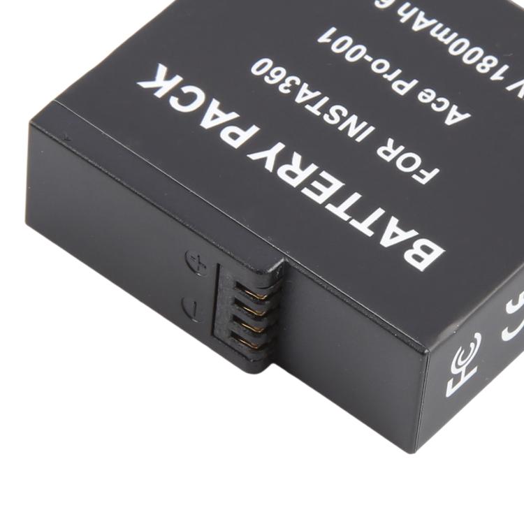 Batteria Ace Pro-001 da 1800 mAh per Insta360 Ace / Ace Pro / Ace Pro 2, For Insta360 Ace