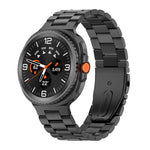 Cinturino per orologio in acciaio inossidabile con tre perline, For Samsung Galaxy Watch8 / Watch8 Classic