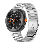 Cinturino per orologio in acciaio inossidabile con tre perline, For Samsung Galaxy Watch8 / Watch8 Classic