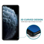 Pellicola vetro temperato 9H antiriflesso per iPhone 11 Pro Max