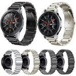 Cinturino per orologio in lega di titanio con fibbia piatta a tre perline, 24mm, 16mm