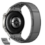 Cinturino per orologio in titanio e lega con cursore laterale a sgancio rapido., For Huawei Watch GT 5 Pro