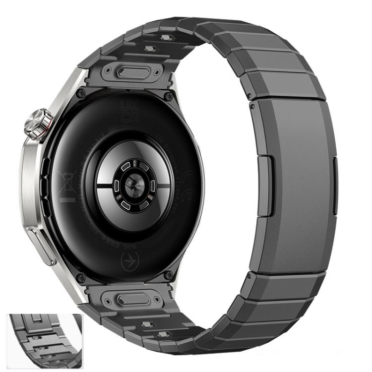Cinturino per orologio in titanio e lega con cursore laterale a sgancio rapido., For Huawei Watch GT 5 Pro