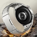 Cinturino per orologio in titanio e lega con cursore laterale a sgancio rapido., For Huawei Watch GT 5 Pro