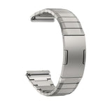 Cinturino per orologio in lega di titanio con fibbia HW a giunzione in bambù e perlina singola., For Huawei Watch 4 Pro