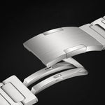 Cinturino per orologio in lega di titanio con fibbia HW curva a forma di I, For Huawei Watch 4