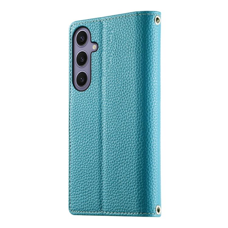 Portafoglio multi-carta con cerniera e cinturino corto, cuciture a vista, custodia per telefono in pelle con cinturino corto., For Samsung Galaxy S24+ 5G / S25+ 5G, For Samsung Galaxy S25 Ultra 5G, For Samsung Galaxy S24 FE 5G                          ...