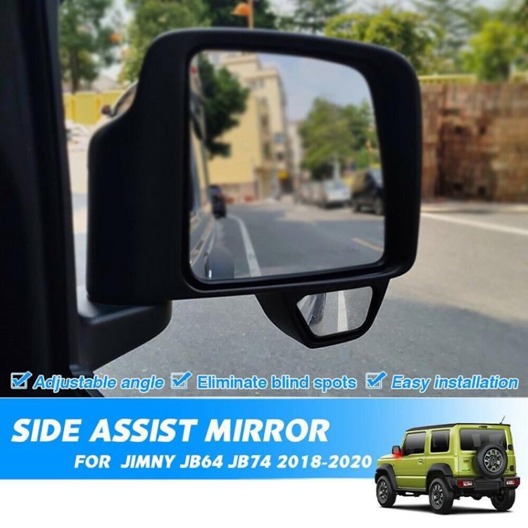 Specchietto retrovisore ausiliario grandangolare per l'angolo cieco per Suzuki Jimny JB74 / JB64 2018-, Right Side, Left Side