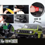 Portabicchiere per bocchetta dell'aria dell'auto per Suzuki Jimny JB74 / JB64 2018, con 3 tappetini antiscivolo, Water Cup Holder