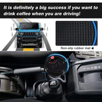 Per Suzuki Jimny JB74 / JB64 2019- Auto con cambio automatico AT - Vano portaoggetti centrale con tappetini antiscivolo, Central Control Storage Box