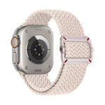 Cinturino per orologio in nylon intrecciato con fibbia meccanica a doppio anello., For Apple Watch 42mm / 41mm / 40mm / 38mm