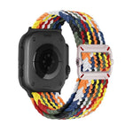 Cinturino per orologio in nylon intrecciato con fibbia meccanica a doppio anello., For Apple Watch 42mm / 41mm / 40mm / 38mm