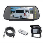 Kit monitor telecamera posteriore per retromarcia da 7 pollici per auto, Car Rearview Camera Monitor Kit
