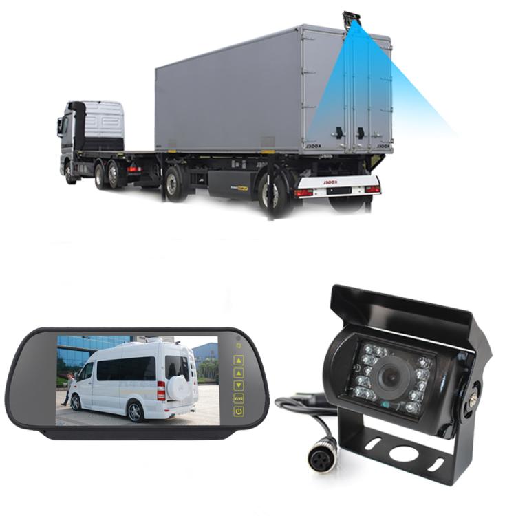 Kit monitor telecamera posteriore per retromarcia da 7 pollici per auto, Car Rearview Camera Monitor Kit