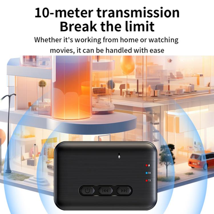 Adattatore audio Bluetooth 2 in 1 per auto, ricevitore AUX e trasmettitore., A28