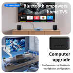 Adattatore audio Bluetooth 2 in 1 per auto, ricevitore AUX e trasmettitore., A28