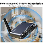Ricevitore Bluetooth portatile con adattatore audio AUX