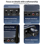 Ricevitore Bluetooth portatile con adattatore audio AUX
