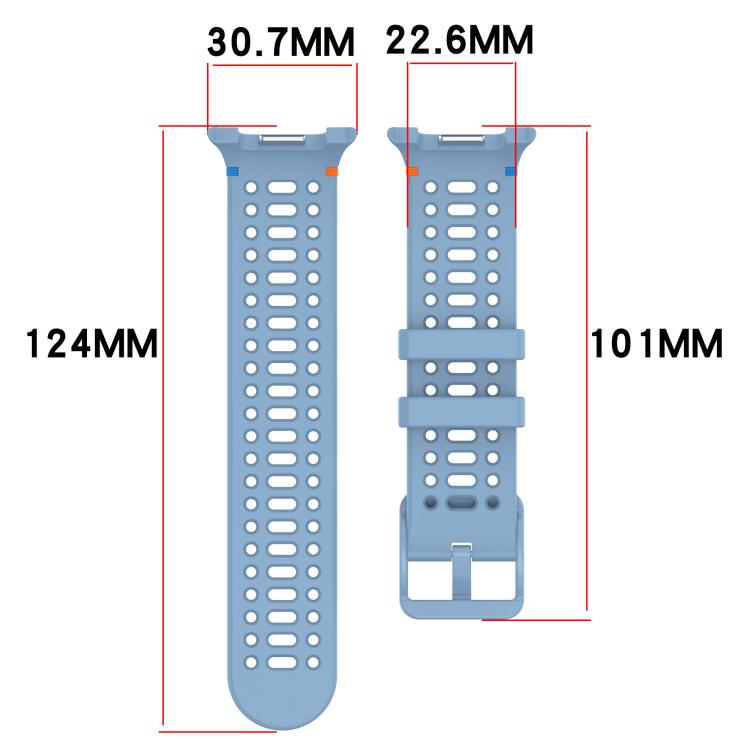 Cinturino per orologio in silicone con fibbia a scala xDfind, For Samsung Galaxy Watch8 / Watch8 Classic