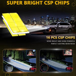 Lampadine LED impermeabili IP68 35W 6500K per fari auto