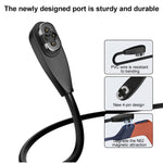 Cavo di ricarica magnetico a conduzione ossea per auricolari Shokz OpenSwim Pro S710, USB to 4 Pin, Type-C to 4 Pin