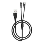 Cavo di ricarica magnetico 2 in 1 per auricolari a conduzione ossea Shokz, USB to 2 Pin / 4 Pin, Type-C to 2 Pin / 4 Pin