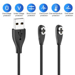 Cavo di ricarica magnetico 2 in 1 per auricolari a conduzione ossea Shokz, USB to 2 Pin / 4 Pin, Type-C to 2 Pin / 4 Pin