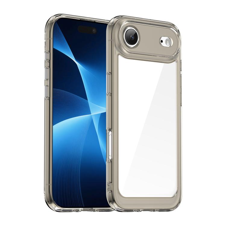 Custodia per telefono in acrilico e TPU della serie Colorful, For iPhone 17 Pro, For iPhone 17, For iPhone 17 Air