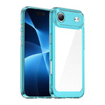 Custodia per telefono in acrilico e TPU della serie Colorful, For iPhone 17 Pro, For iPhone 17, For iPhone 17 Air