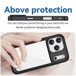 Custodia per telefono in acrilico e TPU della serie Colorful, For iPhone 17 Pro, For iPhone 17, For iPhone 17 Air