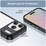 Custodia per telefono in acrilico e TPU della serie Colorful, For iPhone 17 Pro, For iPhone 17, For iPhone 17 Air