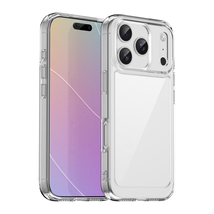 Custodia per telefono in acrilico e TPU della serie Colorful, For iPhone 17 Pro, For iPhone 17, For iPhone 17 Air