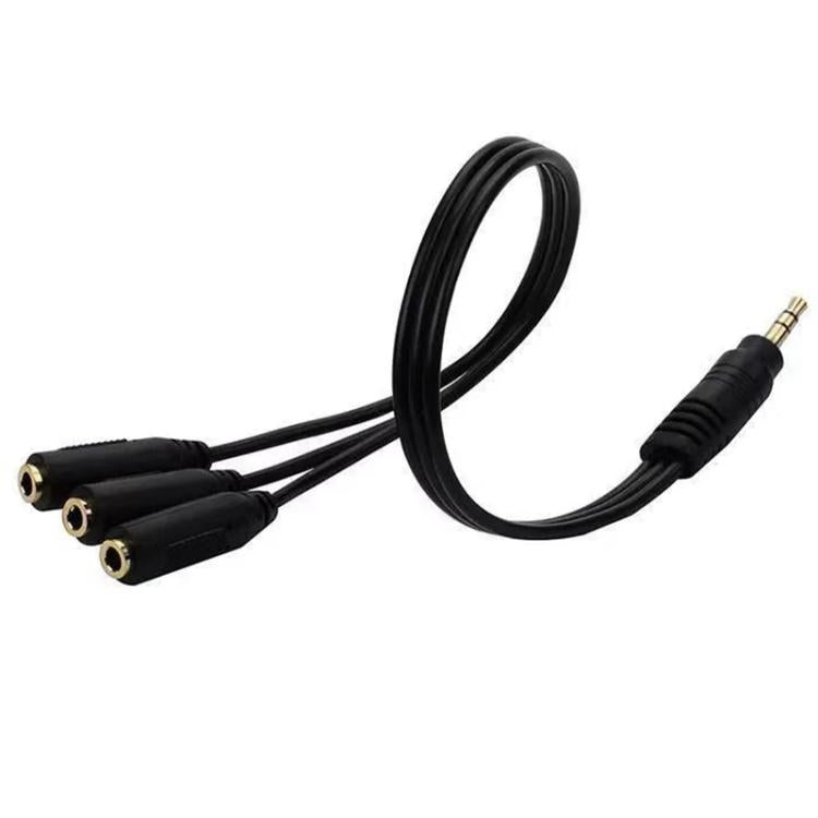 Cavo audio 3 in 1 DC da 3,5 mm con stereo, 3.5mm