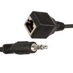 3.5mm Male to RJ45 Female Network Port Touch Screen Adapter Cable for Thunderstone