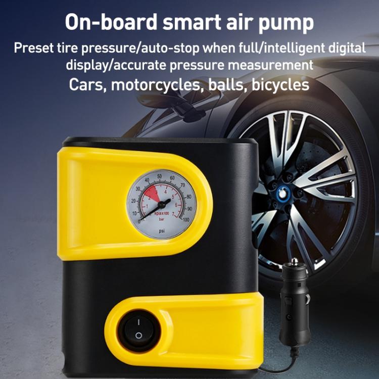 LD-1610 Mini pompa d'aria elettrica portatile intelligente per auto