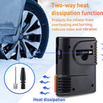 LD-1610 Mini pompa d'aria elettrica portatile intelligente per auto