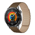Cinturino per orologio magnetico in silicone con tre perline, 18mm