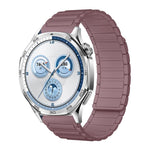 Cinturino per orologio magnetico in silicone con tre perline, 18mm