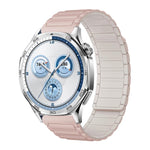 Cinturino per orologio magnetico in silicone con tre perline, 20mm
