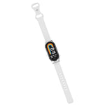 Cinturino per orologio in silicone con fibbia a farfalla e cassa trasparente, For Xiaomi Smart Band 9 / 9 NFC, For Xiaomi Mi Band 8