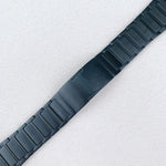 Cinturino per orologio in acciaio inossidabile con fibbia a sgancio rapido e tre perline., 22mm