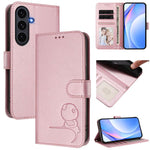 Custodia per telefono in pelle con logo Litter Panda in rilievo e protezione RFID, completa di cordino., For Galaxy S26 FE 5G, For Samsung Galaxy S26+ 5G, For Samsung Galaxy S26 Edge 5G, For Samsung Galaxy S26 Ultra 5G