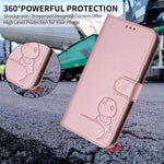 Custodia per telefono in pelle con logo Litter Panda in rilievo e protezione RFID, completa di cordino., For Galaxy S26 FE 5G, For Samsung Galaxy S26+ 5G, For Samsung Galaxy S26 Edge 5G, For Samsung Galaxy S26 Ultra 5G