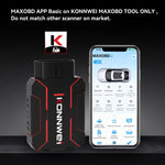 KONNWEI MAXOBD Scanner per sistema auto completo Strumento diagnostico OBD2 Lettura codici