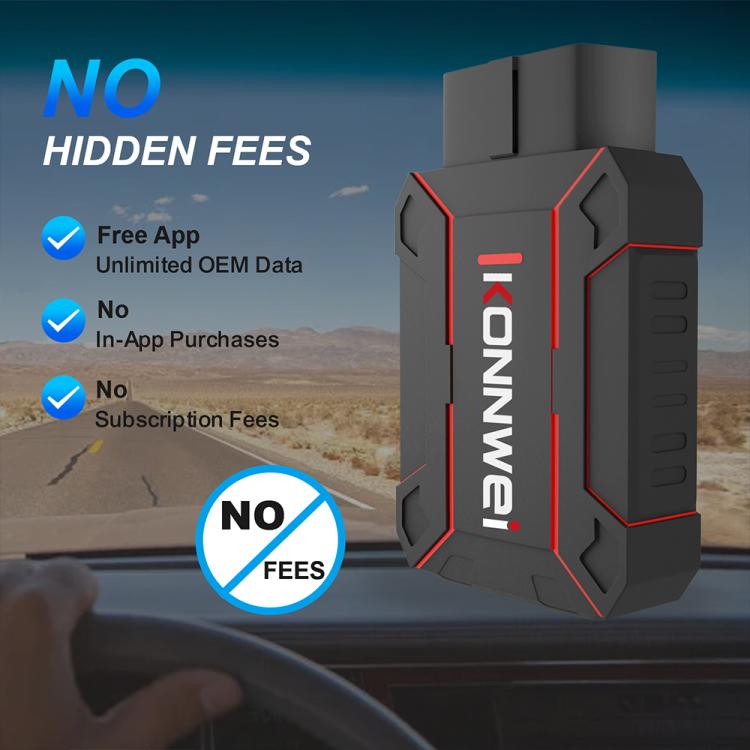 KONNWEI MAXOBD Scanner per sistema auto completo Strumento diagnostico OBD2 Lettura codici
