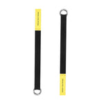 Set da 2 pezzi per Tesla Model Y / 3 Interruttore meccanico per portiera posteriore, maniglia, cordino di sicurezza esteso per sblocco manuale della portiera.