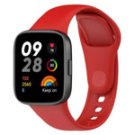 Cinturino per orologio xDfind in silicone tinta unita con bottone, For Redmi Watch 3