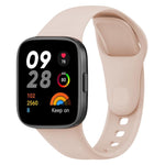 Cinturino per orologio xDfind in silicone tinta unita con bottone, For Redmi Watch 3